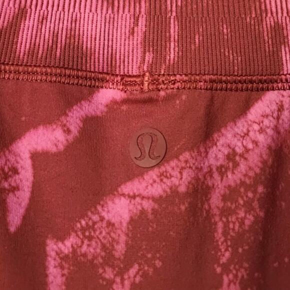 Lululemon Ebb to Street Tight Wash Stone Wash Chianti High Rise Legging Pant - Picture 7 of 12